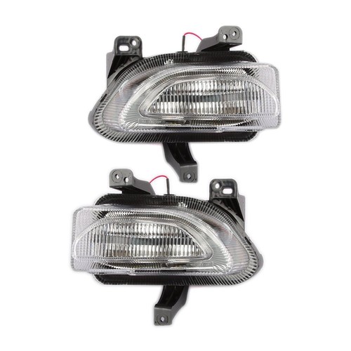 For Jeep Renegade 15-18 DRL Daytime Running Light LED Fog Lamp with Turn Signal - Picture 2 of 6