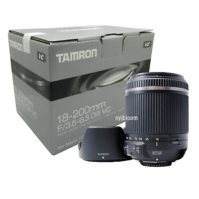 TAMRON 18-200mm F3.5-6.3 ニコン用 APS-C-