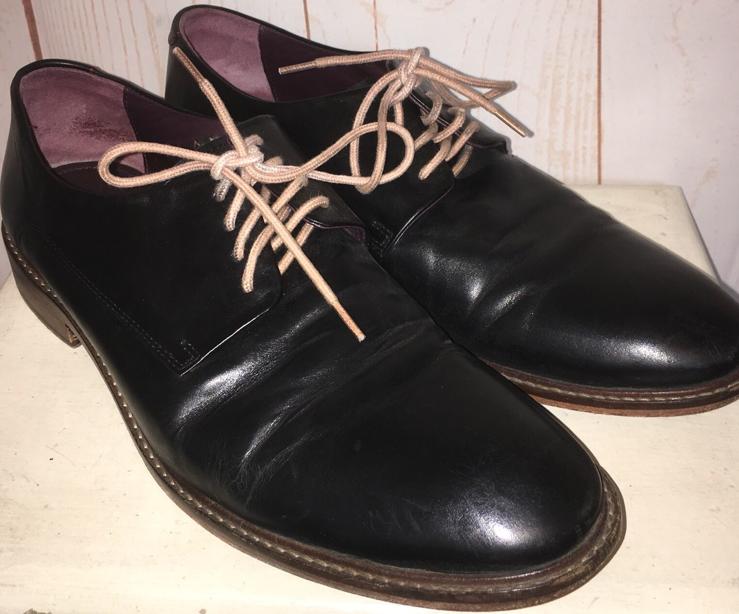 Ted Baker IRRON 2 Mens Black Leather 
