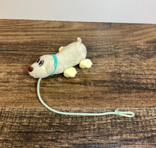 Pound Puppies 3" Mini Wiggle N Walk Pull Along Puppy Dog Toy Green Teal White