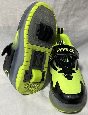 JIANDIAN Peerruiz / Roller skate shoes with wheels / Kid's Youth Size 12.5