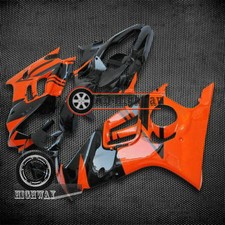 Orange ABS Fairing Bodywork Kit For Honda CBR600 F2 CBR600F2 1991-1994 92 93 jsn