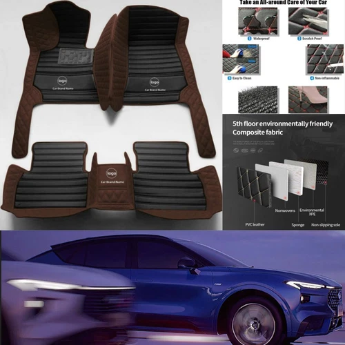 For Toyota 4Runner 1995-2020 Car Floor Mats Anti-slip Custom Liners Carpets Rugs - Imagen 30 de 42