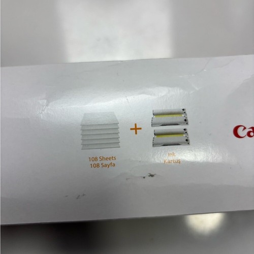 Canon RP-108 Tri-Color Ink Ribbon And Paper Set - Afbeelding 2 van 5