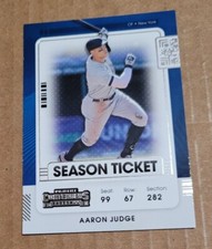 2021 Contenders Base Season Ticket #59 Aaron Judge - New York Yankees