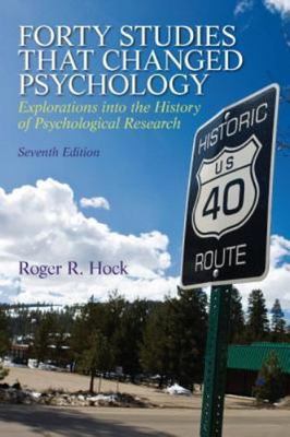 Forty Studies That Changed Psychology by Roger R. Hock (2019, Trade Paperback)