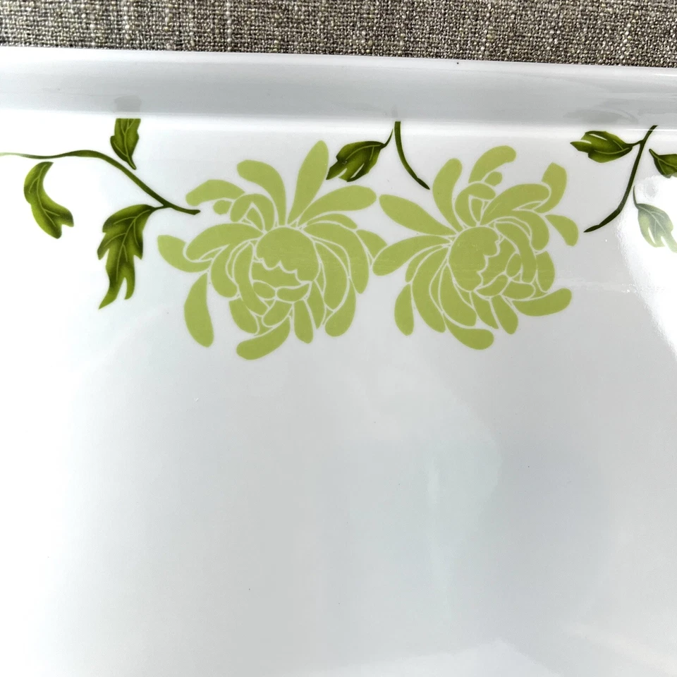 New Corelle Chrysanthemum Mum Melamine Handled Hostess Serving Tray 19” - Image 3 of 4