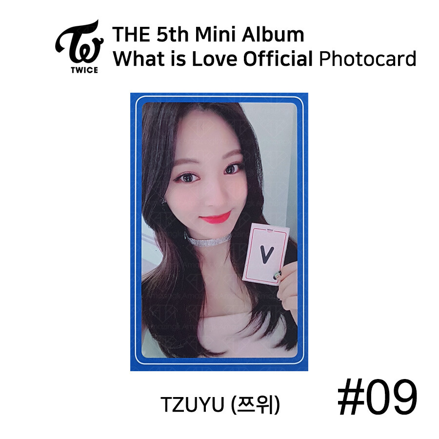 TWICE 5th mini album What is love Official Photocard TZUYU | eBay