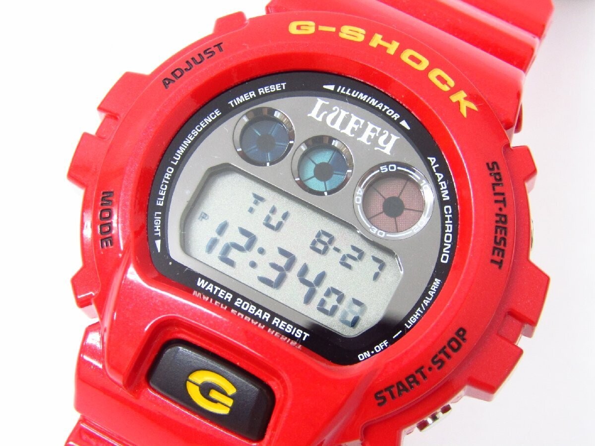 G Shock Monkey D Luffy One Piece G Shock Real G-Shock DW-6900FS