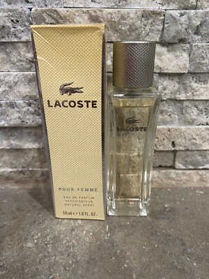 Lacoste Pour Femme by Lacoste Perfume Women 1.6 oz 50ml  Eau de Parfum In Box