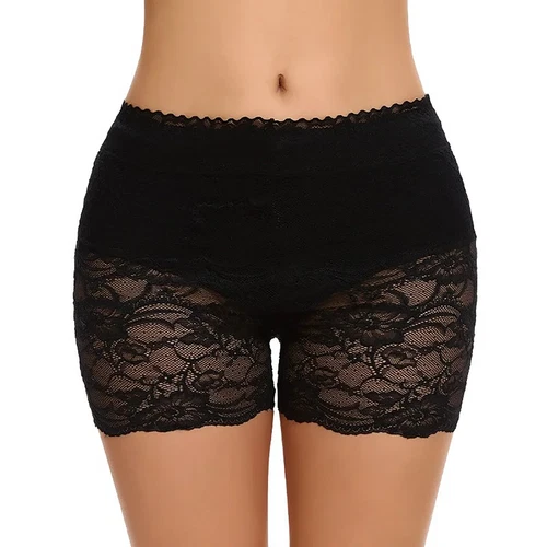Damen Spitzen Slips Shorts Höschen Slips Dessous Unterwäsche Shapewear Shorts - Bild 10 von 15