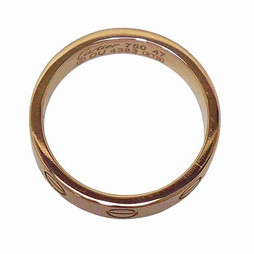 CARTIER Love Ring K18 PG 750 Pink Gold #47 US 4.5, approx. 3.5g | eBay