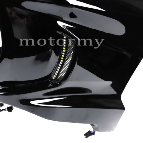 LED Fairings Vent Amber Light For Harley Softail Low Rider ST FXLRST 2022-2024 - Picture 6 of 13