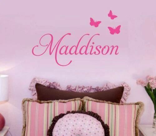 Vinyl Names Wall Decals Stickers