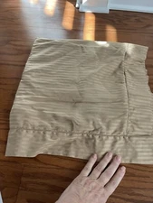 Lisa Galimberti Finest European Linens Italy 100% Cotton - Gold Stripe Euro Sham