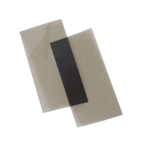 2Pcs 87*41mm Linear Polarized Filter Glossy Polarizer Film For ElectrPS - Picture 3 of 6