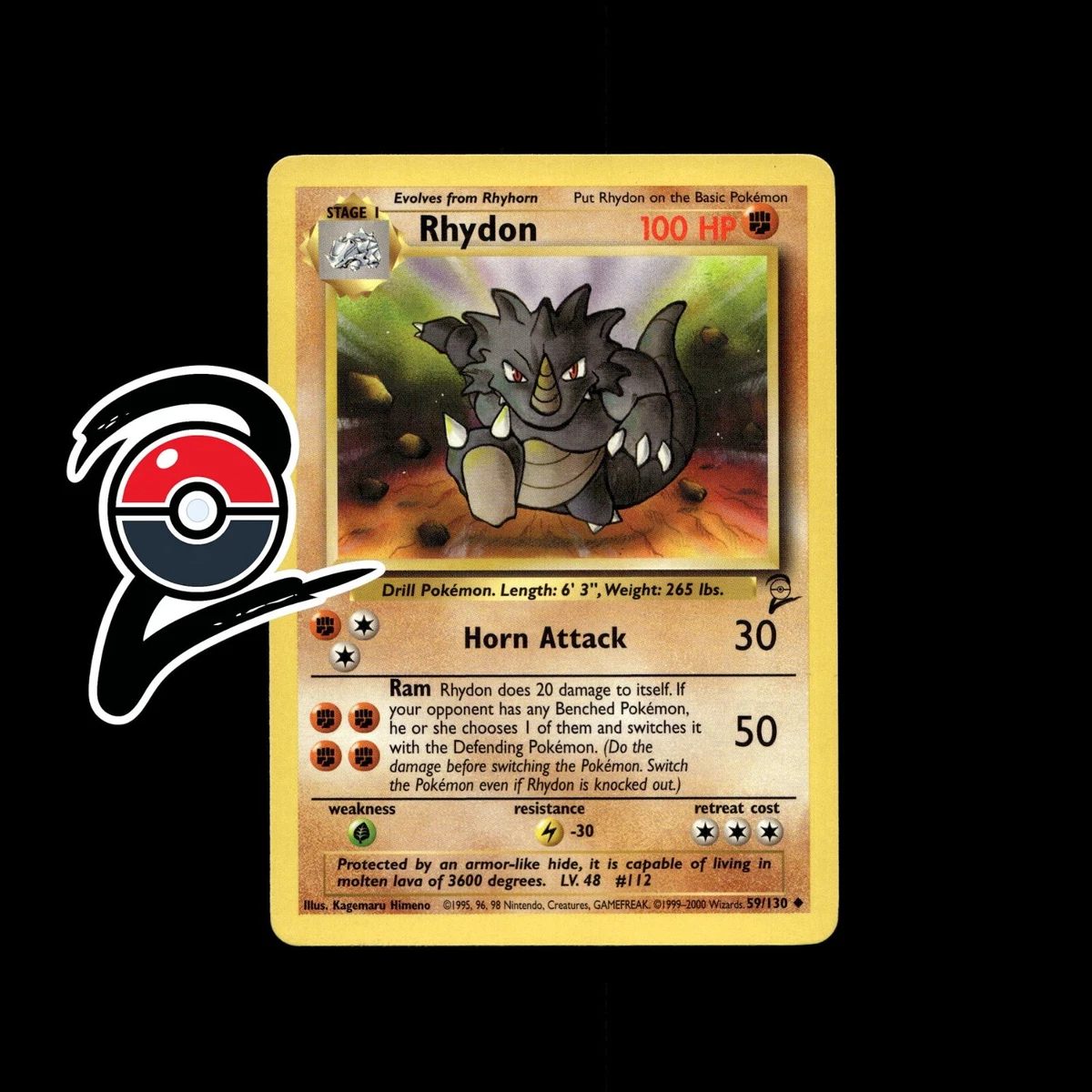 pokemon rhydon card value Most Expensive Pokmon Cards Stage 1 rhydon 1995 Pokmon card 100hp
