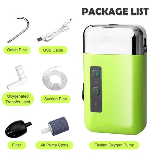 Outdoor Portable Mini Fishing Air Pump Automatic Water Pump Oxygen Aerator X0W9 - Picture 12 of 12