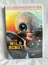 The Wild Robot (DVD, 2024, Region 1 US) [Collector's Edition] Brand New Sealed