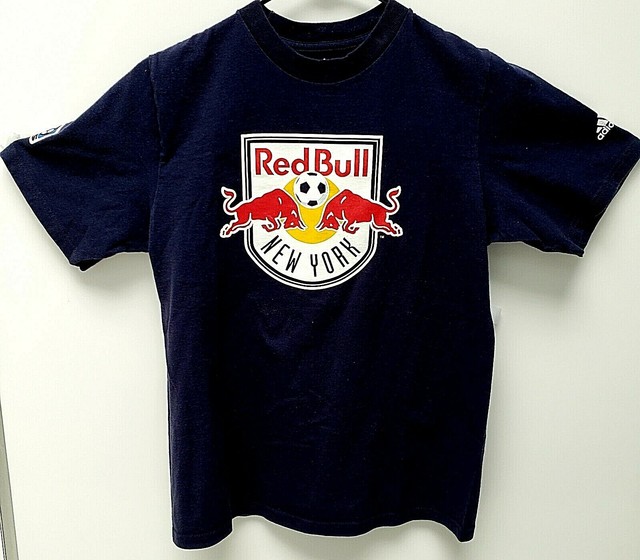 New York Red Bulls T Shirt NY Soccer Club MLS Adidas Tee Youth Large eBay