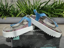 Coolway SADIRA, Festival Faire Platform Cork & Leather Sandals, Pick Size/Color