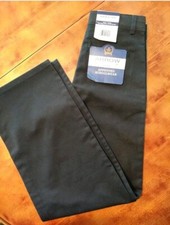 NWT ARROW School Uniform Navy Blue ADJUSTABLE WAIST PANTS Boys size 12 REGULAR