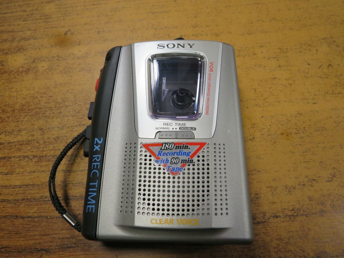 Sony Portable TCM-20DV Cassette Recorder | eBay