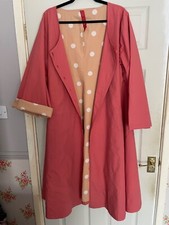 Ewa I Walla Peach/ Pink Coat Spot Lining Size L New Without Tags