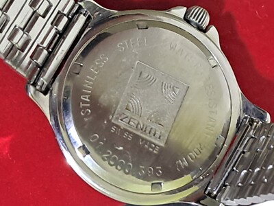 ZENITH DEFY 01.2000.393 TRIPLE DATE MOONPHASE CAL.255.483 QUARTZ