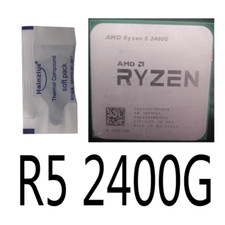 AMD Ryzen 5 2400G Quad-Core 3.6 GHz Socket AM4 65W CPU Processor