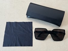 SAINT LAURENT SL 232 Betty 001 Square Rectangle Women's Sunglasses LENS BLEMISH