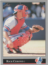 1992 LEAF RICK CERONE #523