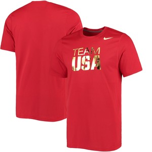 Nike Legend Gold Dri-FIT T-Shirt Team USA Olympic Games | eBay