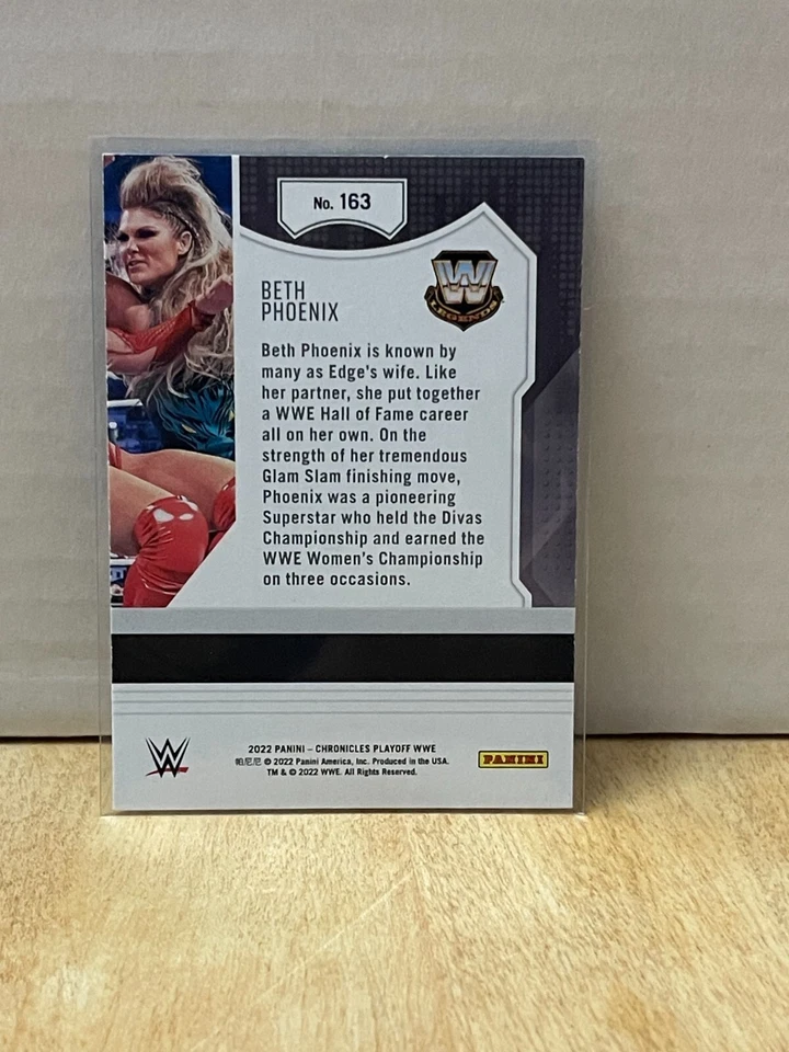 2022 Panini Chronicles WWE Beth Phoenix #163 - Image 2 of 2