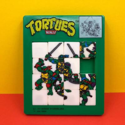 Rare Vintage Teenage Mutant Ninja Turtles French Tortues Slide