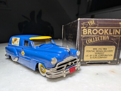 Brooklin Collection BRK. 31b 1953 Pontiac Sedan Delivery Sunoco TOP