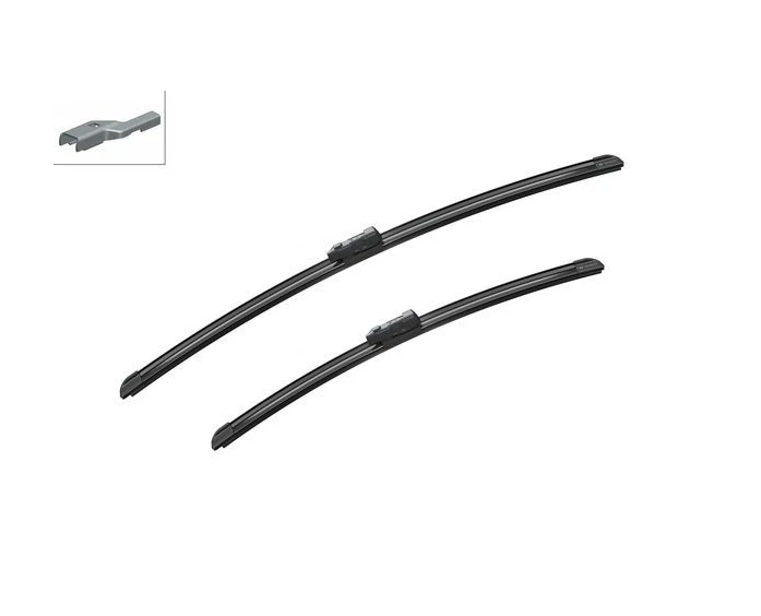 Juego de escobillas limpiaparabrisas delanteras BMW X6 E71 E72 2012 A 2014 BOSCH AEROTWIN Foto 3 de 4