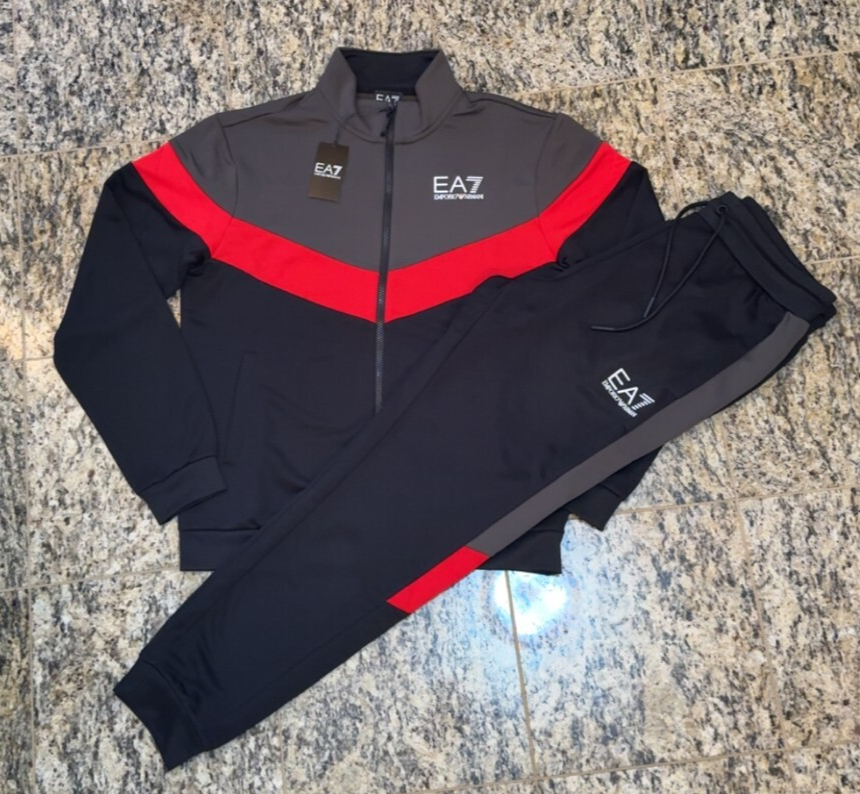 EMPORIO ARMANI $245 EA7 Mens Tracksuit Jacket & Jogger Pants XS-XL