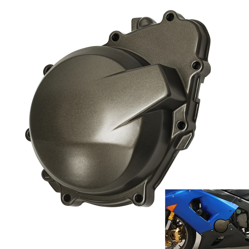Funda de manivela con cubierta de estator del motor apta para Kawasaki Ninja ZX6R ZX636 2005-2006 ZX-6R Foto 3 de 4
