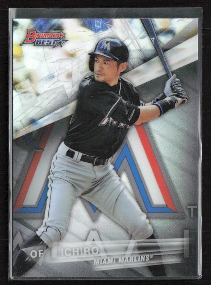 2016 Bowman's Best #57 Ichiro Atomic Refractor EX | eBay