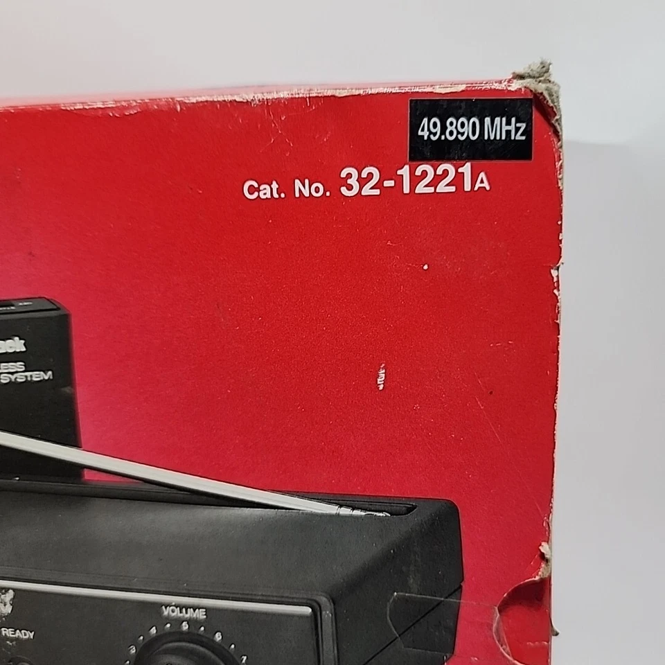 Radio Shack FM Wireless Microphone System 321221A Match Receiver Transmitter NOS - Image 4 of 4