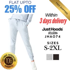 JH388 Just Hoods by AWDis® JHA074 Mens Tapered Super Stylish Soft Sweatpant