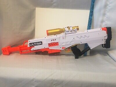 Nerf Ultra Pharaoh Blaster, 10-Dart Clip, Includes 10 Nerf Ultra Darts 