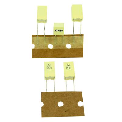 20x MKT Folien Kondensator Radial 0,47µF 100V DC Arcotronics RSBEC3470DQ10K 470n