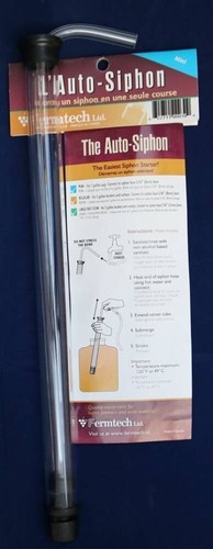 Mini Auto Siphon mit 6 Fuß lebensmittelechtem Schlauch & Klemme für Hausbrauen - Bild 2 von 6