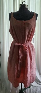 pure navy linen dress