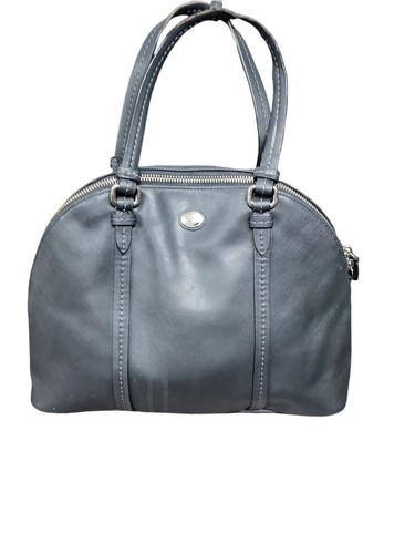 Coach Peyton Hand Bag 2013 Leather Domed Satchel Purse Crossbody Missing Strap - Picture 2 of 19