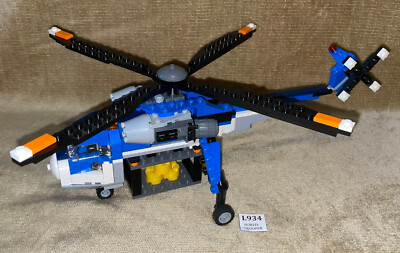 LEGO Sets: Creator: Model: Airport: 4995-1 CARGO COPTER (2008) 100% All  Extras