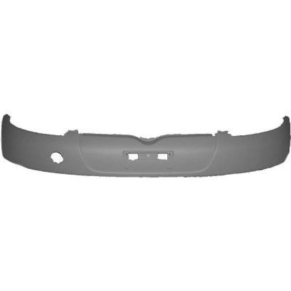 StoßStange Vorne Passend FüR Oben Toyota Yaris Baujahr 1999-2003 Grau-image