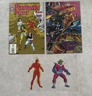 Fantastic Four 394 Animated Human Torch Skrull Acetate Print Marvel Comics 1994